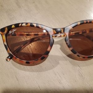 Maui Jim sunglasses for women cat eye leopard